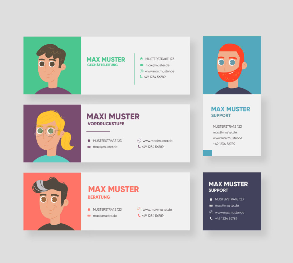 email_signaturen_content_sample_second_kiwikreativ HTML E-Mail-Signaturen, Cartoon E-Mail Signatur, Vektorgrafiken in Mail-Signaturen, Kiwikreativ GmbH, Full-Service Grafikagentur, Hannover